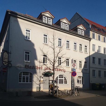 Gasthof Zur Schweiz Jena Exterior foto